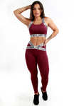 Conjunto Fitness Com Elástico Cruzado (calça+top) (7505869439127)