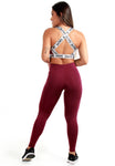 Conjunto Fitness Com Elástico Cruzado (calça+top) (7505869439127)