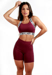 Conjunto Fitness Com Elástico Lateral (bermuda+top) (7505957322903)