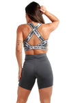 Conjunto Fitness Com Elástico Lateral (bermuda+top) (7505958568087)