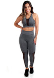 Cópia de KIT 2 Calças Leggings C/ Detalhe em Tela (7513052741783)