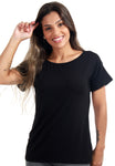 KIT 4 Blusas Fitness Detalhe em Recortes Tapa BumBum (7513057198231)