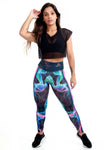 Conjunto Calça Legging Sublimada + Top c/bojo (7504622059671)