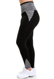 Kit 6 Calças Leggings Detalhe Risca (4289288011821)