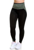 Kit 6 Calças Leggings Detalhe Risca (4289288011821) (4880008216621)