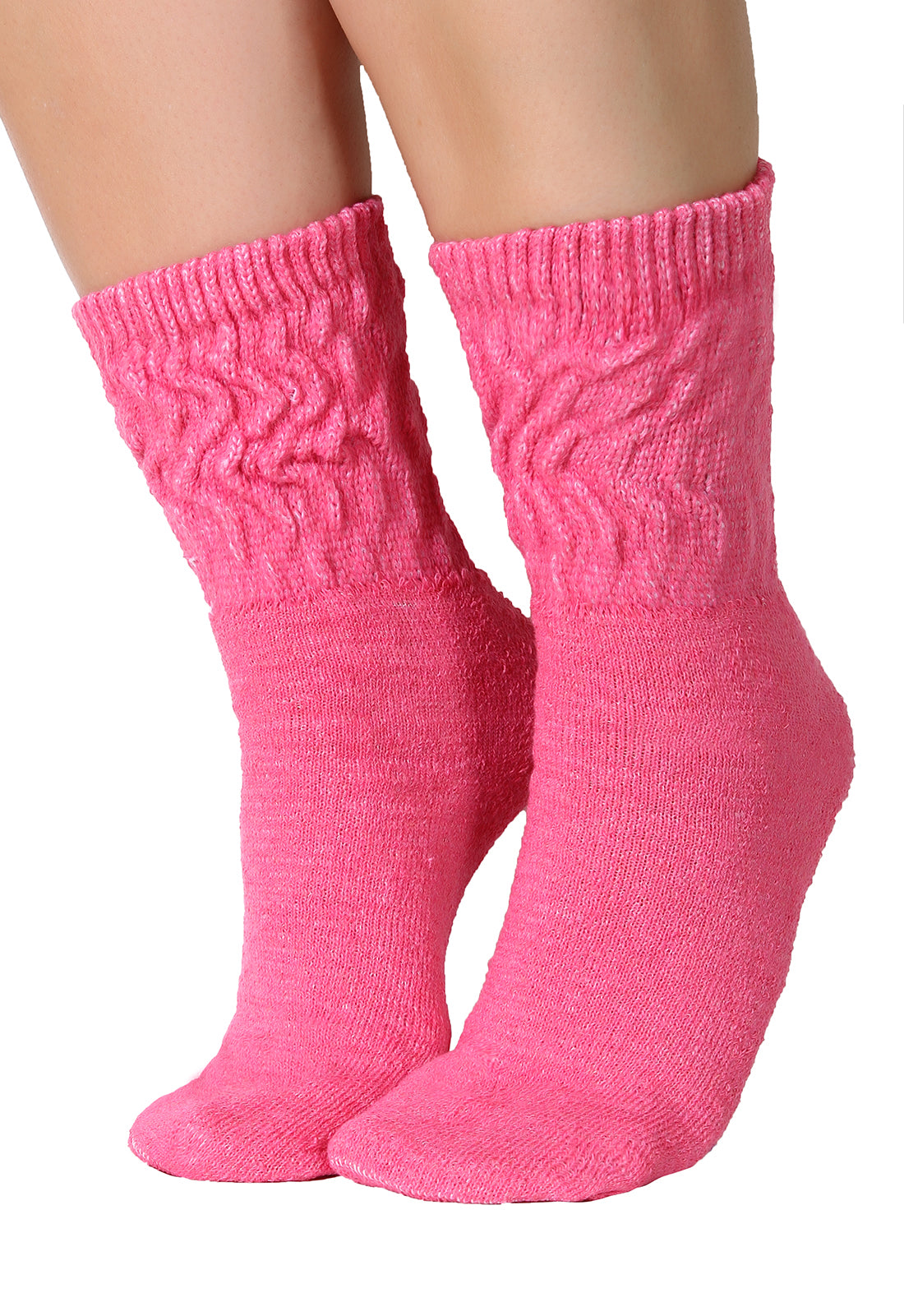 KIT 6 Pares de Meia aeróbica Feminina cano médio variadas (4927755911213)