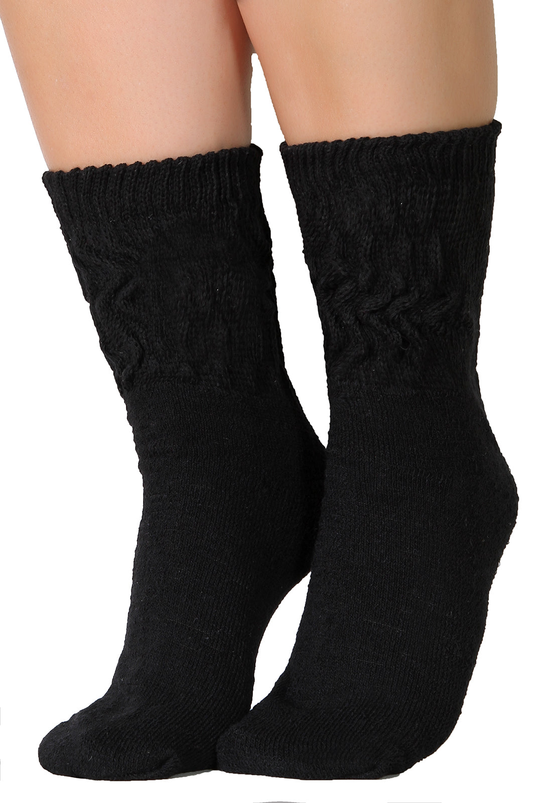 KIT 6 Pares de Meia aeróbica Feminina cano médio variadas (4927755911213)