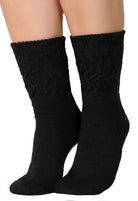 KIT 6 Pares de Meia aeróbica Feminina cano médio variadas (4927755911213)