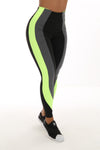 Calça Legging Fitness Detalhe Neon