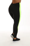 Calça Legging Fitness Detalhe Neon