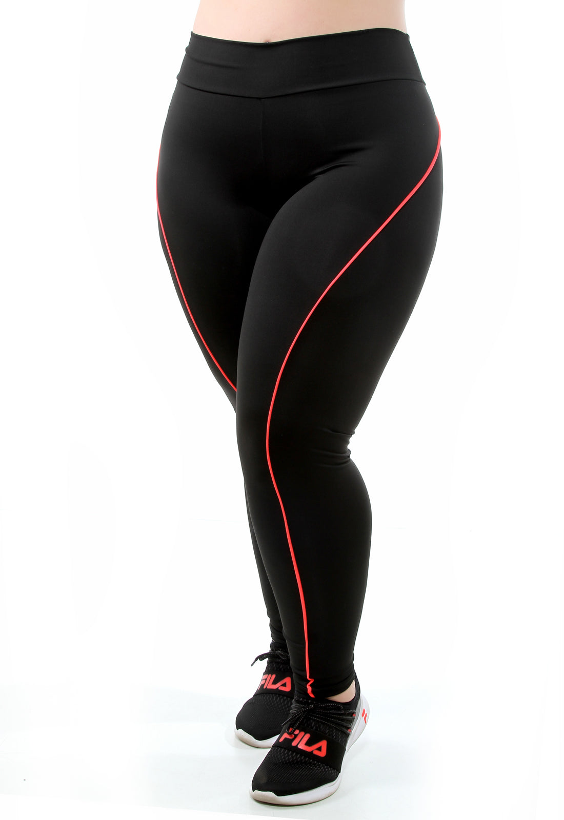 Calça  Detalhe Vivo Plus Size (6930373542039) (6941983047831) (6941986979991) (6941988946071)