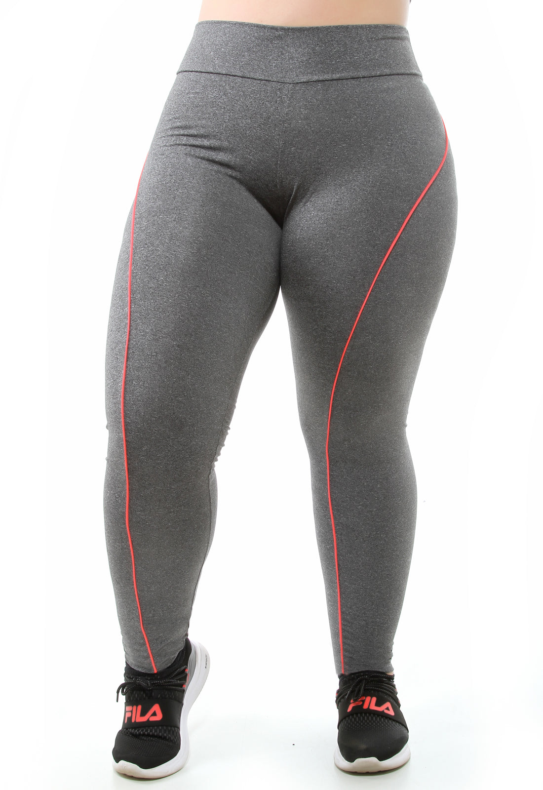 Calça  Detalhe Vivo Plus Size (6930378817687)