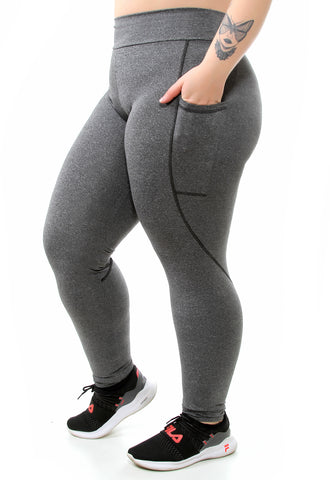 Calça Com Bolso Plus Size (6930387992727)