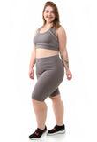 Kit 4 Conjunto Bermuda + Top  Plus Size (6941903356055)