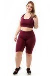 Kit 2 Conjunto Bermuda + Top  Plus Size (6941898571927)