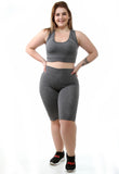 Kit 4 Conjunto Bermuda + Top  Plus Size (6941903356055)