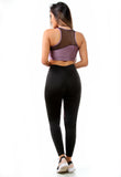 Kit 2 Conjunto Legging Detalhe em Tule + Top C/bojo (6941916004503) (6941919182999)