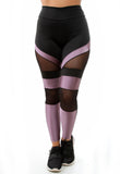 Calça Legging Detalhe em Tule (6931418579095)