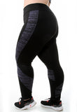 Kit 3 Calças Risca Fitness Plus Size (6942063722647)