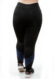 Kit 3 Calças Risca Fitness Plus Size (6942063722647)