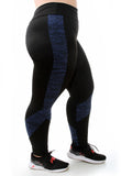 Kit 3 Calças Risca Fitness Plus Size (6942063722647)
