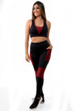 Conjunto Fitness Poliamida com Detalhe e Bolso Calça + Top C/bojo (6931756712087)