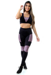 Conjunto Fitness Poliamida com Detalhe e Bolso Calça + Top C/bojo (6931759464599)