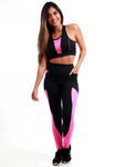 Conjunto Fitness Com Bolso na Lateral (calça+top)