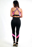 Conjunto Fitness Com Bolso na Lateral (calça+top)