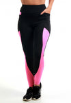 Calça Legging Com Bolso Lateral