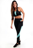 Conjunto Fitness Com Bolso na Lateral (calça+top)