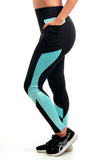 Calça Legging Com Bolso Lateral