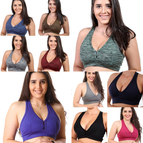Kit 6 Tops  Fitness sem bojo (5309262692503) (5309263675543) (5309283270807)