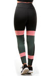 Calça Legging  com cortes colorido (7283446841495)